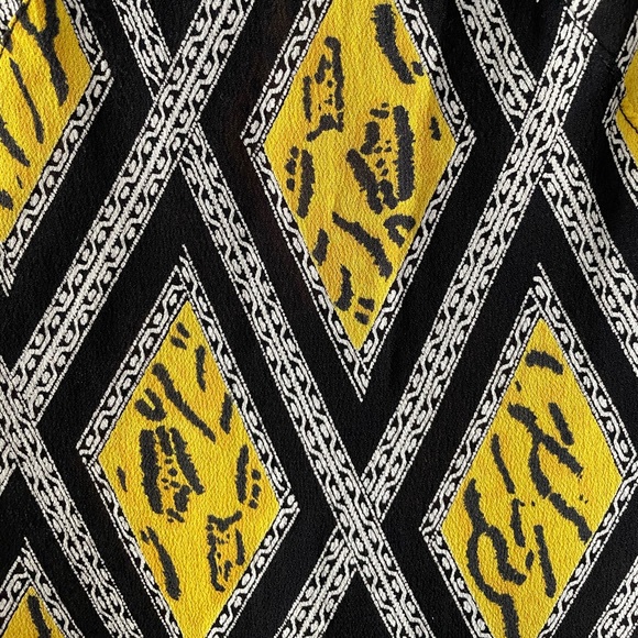 Geometric leopard print dress - Picture 6 of 7